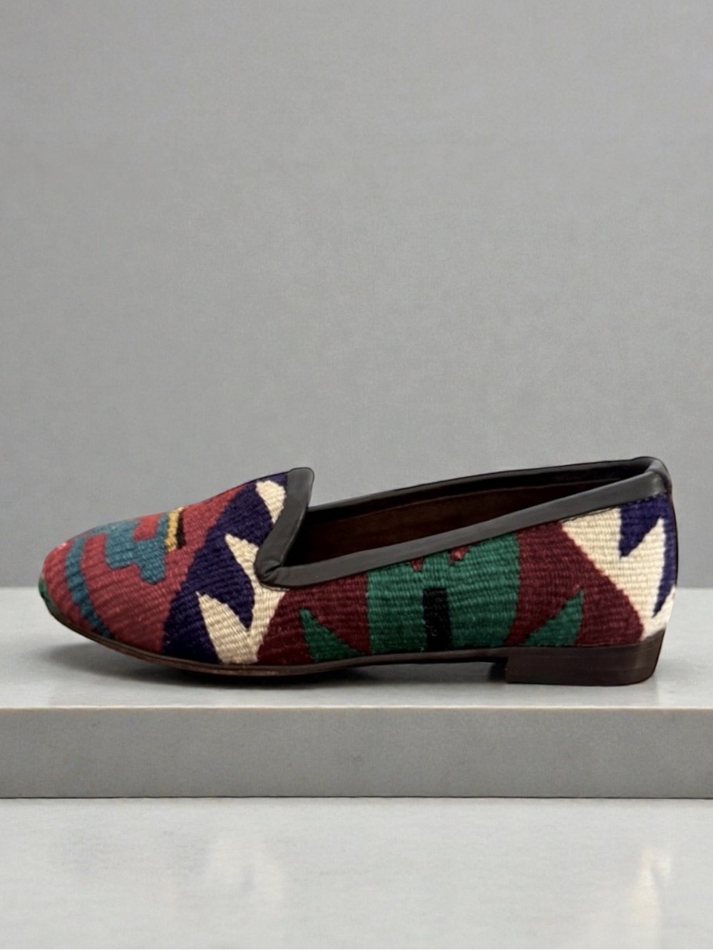 RES IPSA Kilim Marrakech Atelier Multi-Color loafers Size 7